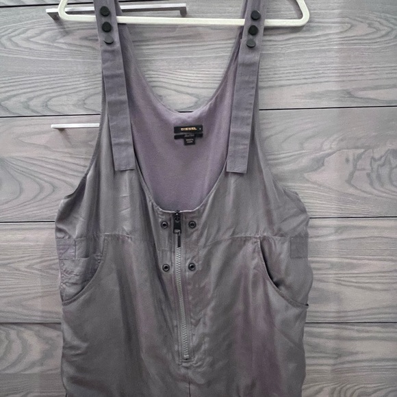 Diesel gray tank tunic top - Picture 2 of 4